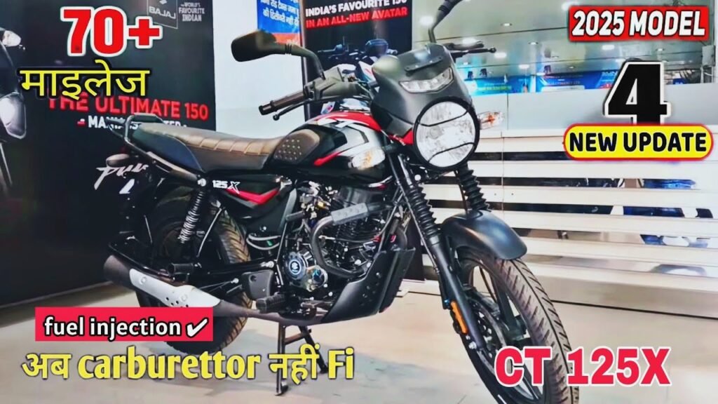 Bajaj CT 125X New Bike: A Budget-Friendly Powerhouse with Premium Features