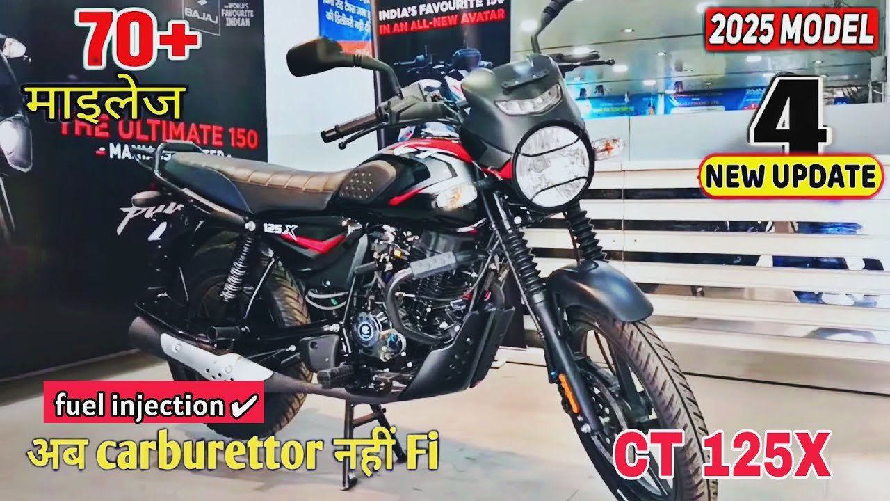 Bajaj CT 125X New Bike: A Budget-Friendly Powerhouse with Premium Features