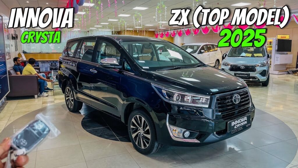 Toyota Innova Crysta 2025 A Blend of Luxury, Performance, and Safety