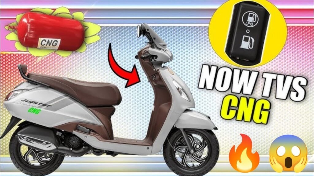 TVS Jupiter CNG: World’s First CNG Scooter with 80 KMPL Mileage Hits India!