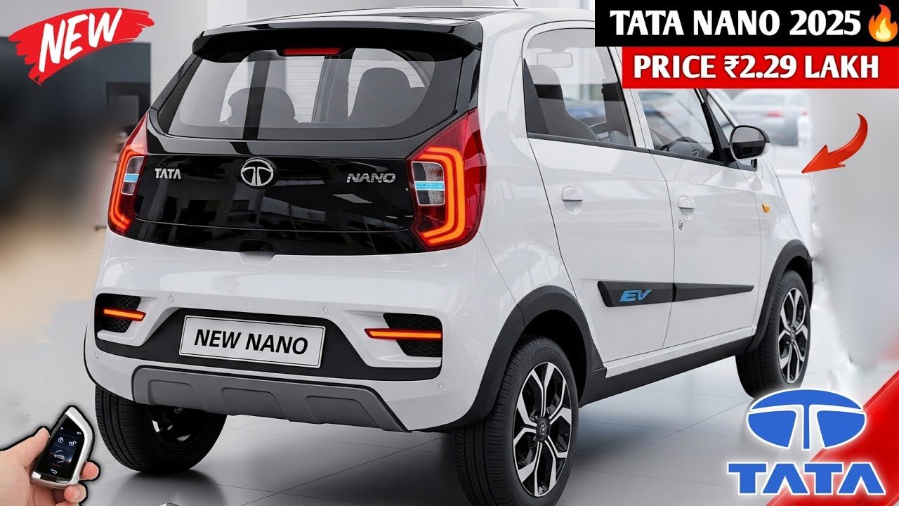Tata Nano EV Car Launched in a New Avatar with a Range of 150 Kmpl and Luxury Features