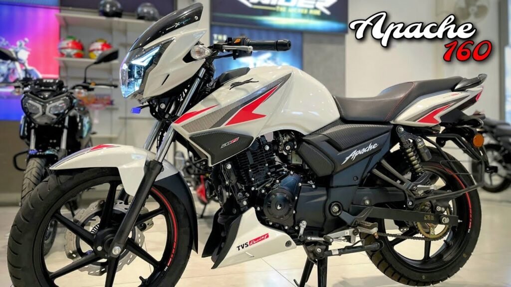 TVS Apache RTR 160 – College boys favourite motocycle comes with 50kmpl mileage