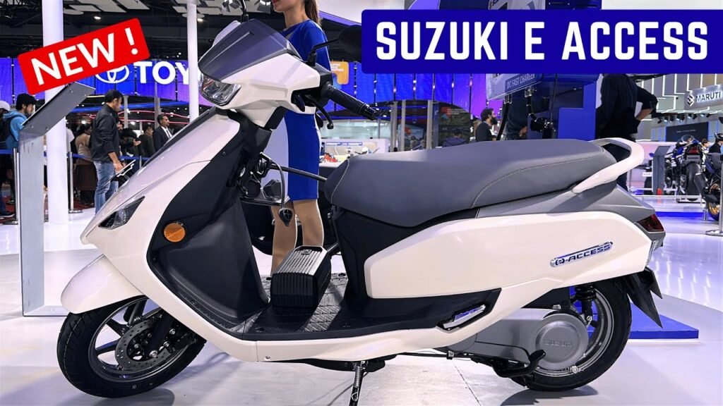 Suzuki E Access EV Launched 160 km Range, Smart Features & Budget-Friendly Price